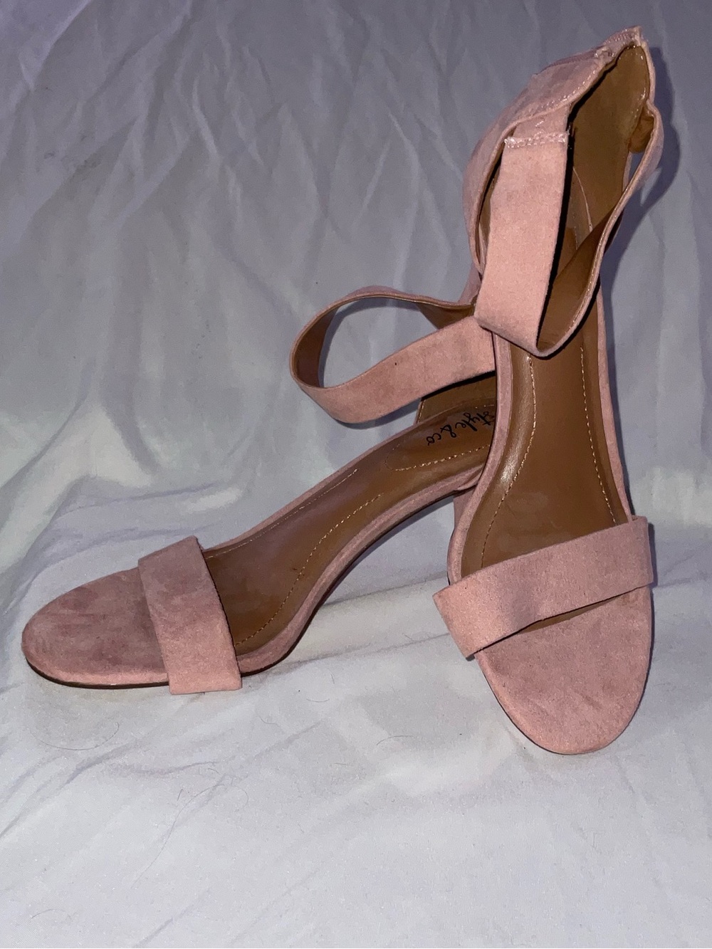 Style & Co Suede Heels in Pink size 7.5